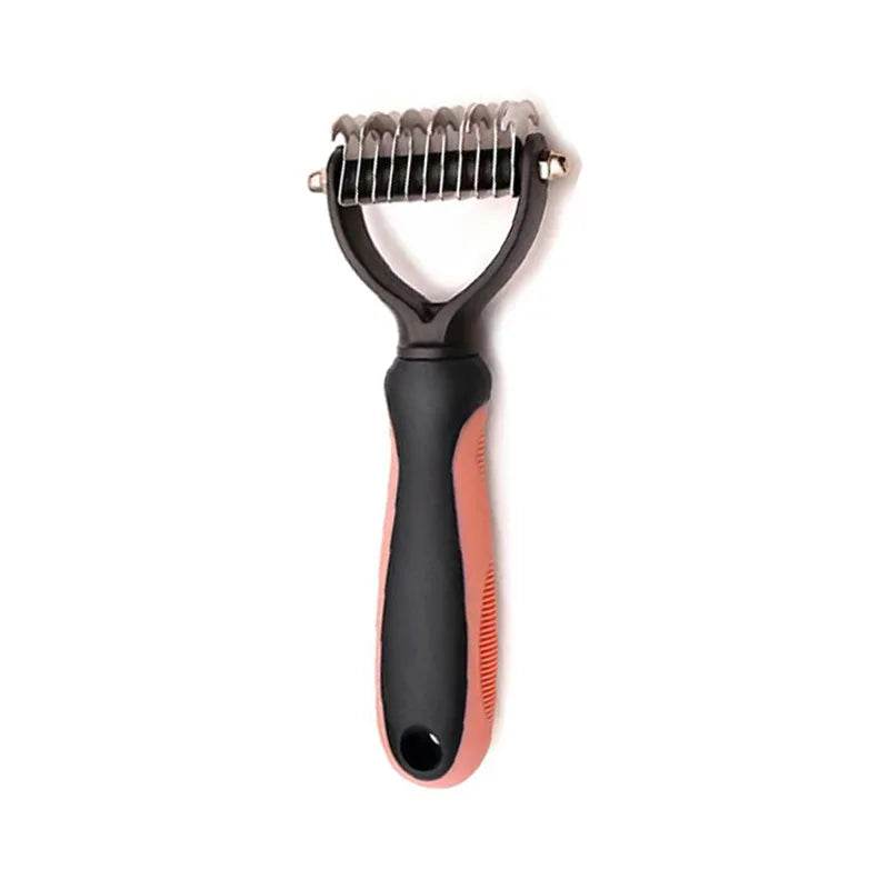 Professional Pet Deshedding Brush for Dog Hair Removal and Fur Knot Cutting - Fitzsi Essentials