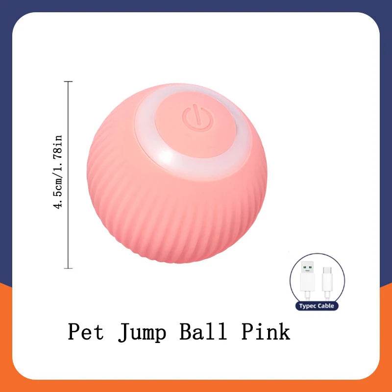 Smart Dog Toy Ball Electronic Interactive Pet Toy Moving Ball USB Automatic - Fitzsi Essentials