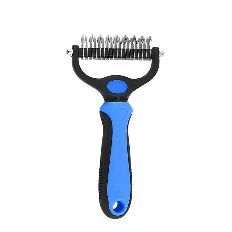 Professional Pet Deshedding Brush for Dog Hair Removal and Fur Knot Cutting - Fitzsi Essentials