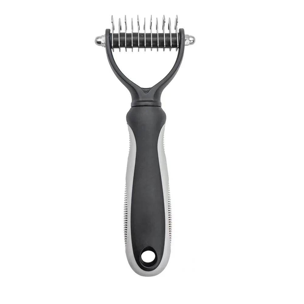 Professional Pet Deshedding Brush for Dog Hair Removal and Fur Knot Cutting - Fitzsi Essentials