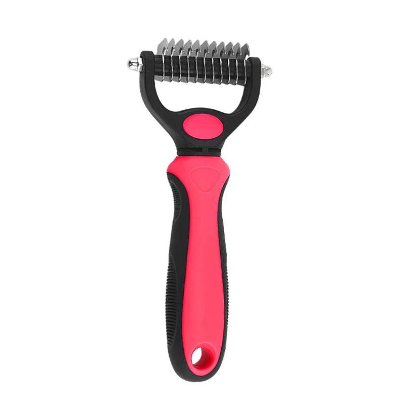 Professional Pet Deshedding Brush for Dog Hair Removal and Fur Knot Cutting - Fitzsi Essentials
