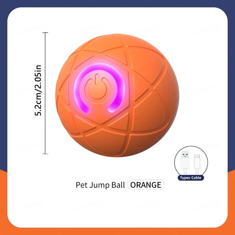 Smart Dog Toy Ball Electronic Interactive Pet Toy Moving Ball USB Automatic - Fitzsi Essentials