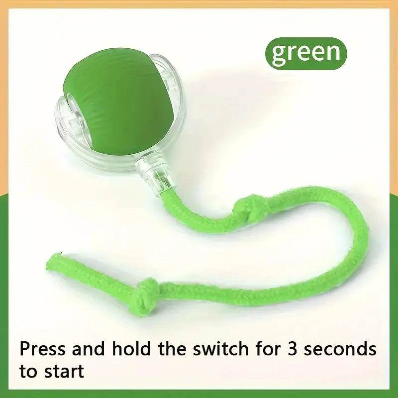 Smart Dog Toy Ball Electronic Interactive Pet Toy Moving Ball USB Automatic - Fitzsi Essentials