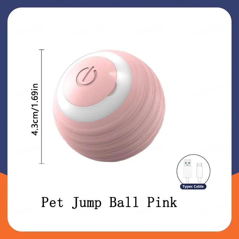 Smart Dog Toy Ball Electronic Interactive Pet Toy Moving Ball USB Automatic - Fitzsi Essentials