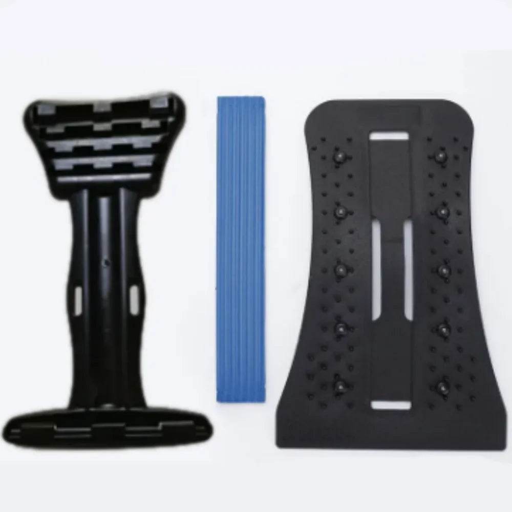 Fitzsi Essentials adjustable back stretcher massager for spine alignment and back pain relief