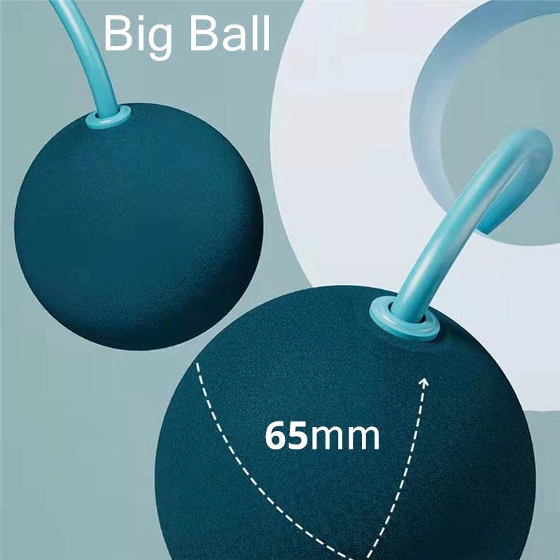 Fitzsi Essentials Big Ball in teal, featuring a diameter of 65mm for fitness workouts