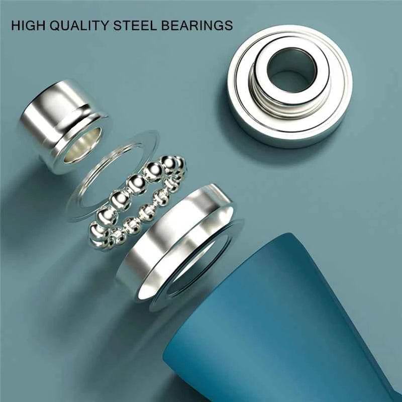 Components of a cordless jump rope fitness with high quality steel bearings for smooth performance