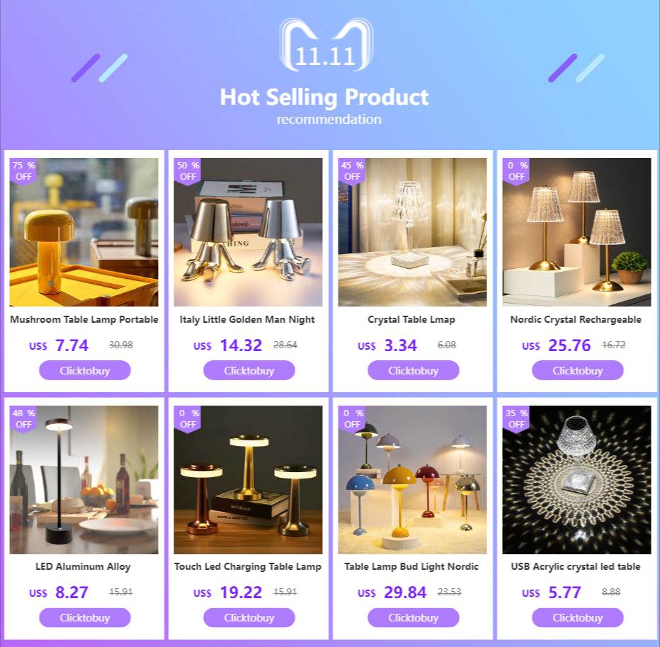 Elegant Nordic crystal lamp for bedroom with soft glow and stylish design for night lighting