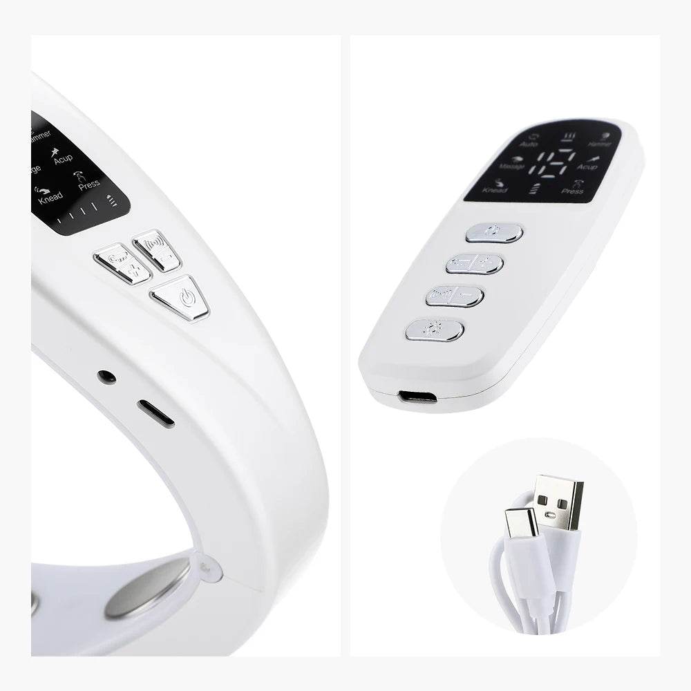 Fitzsi Essentials Electric Face Slimming Device with Remote Control and USB Charging Cable