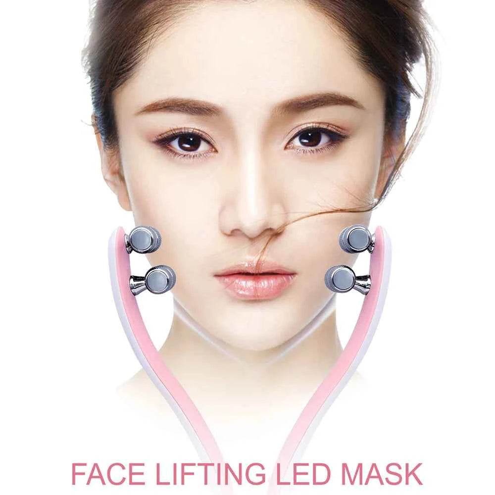 Fitzsi Essentials face lifting roller massager with dual rollers for enhanced facial contouring