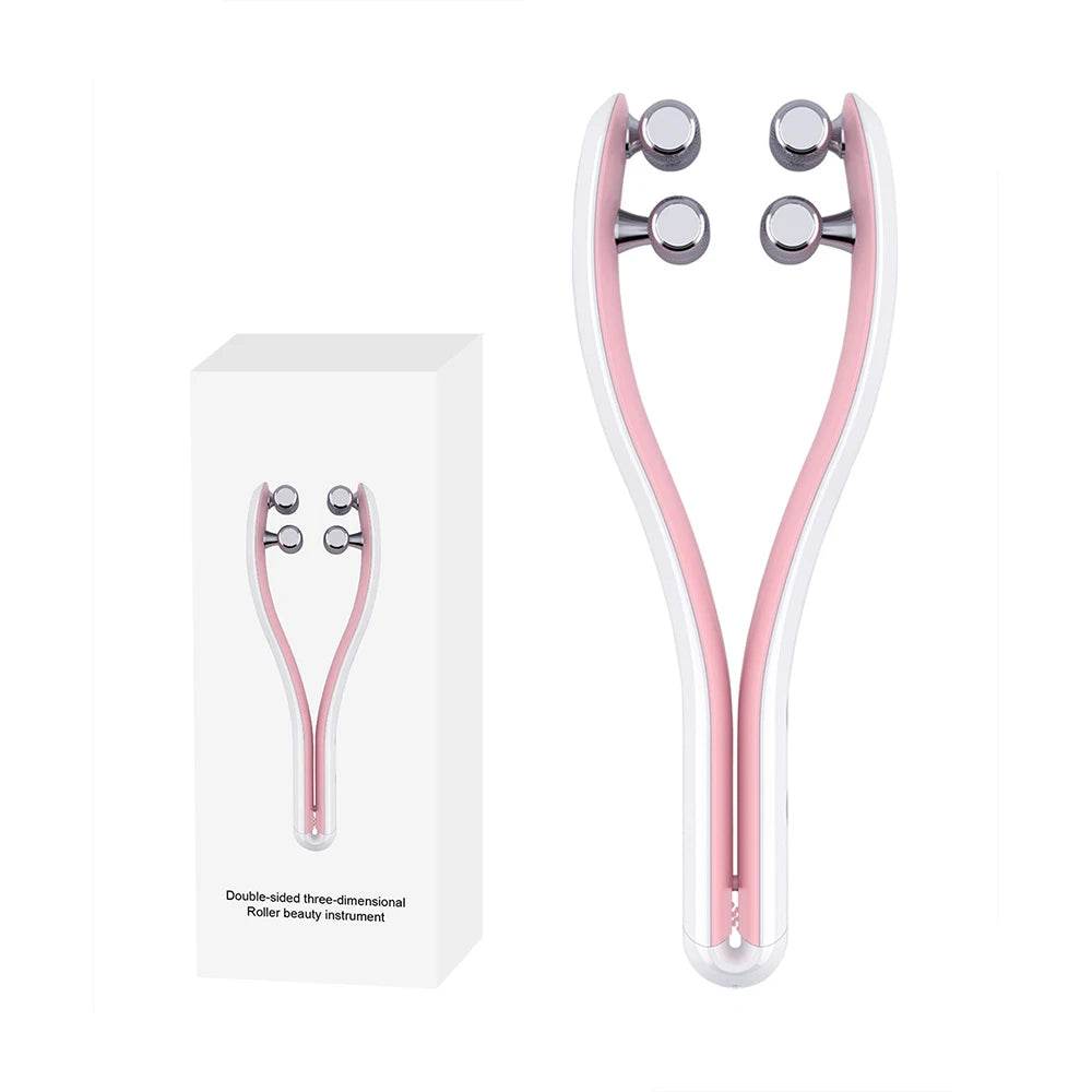 Fitzsi Essentials face lifting roller massager with double-sided design for effective facial contouring