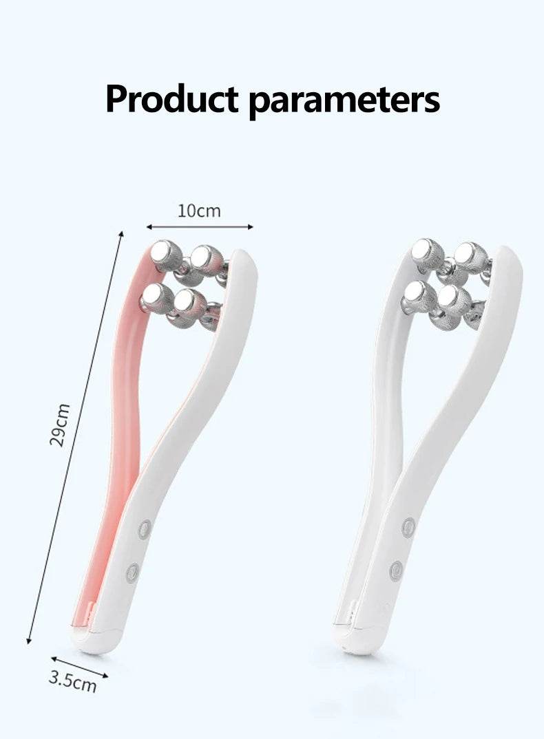 Fitzsi Essentials face lifting roller massager with multiple rolling heads for facial contouring
