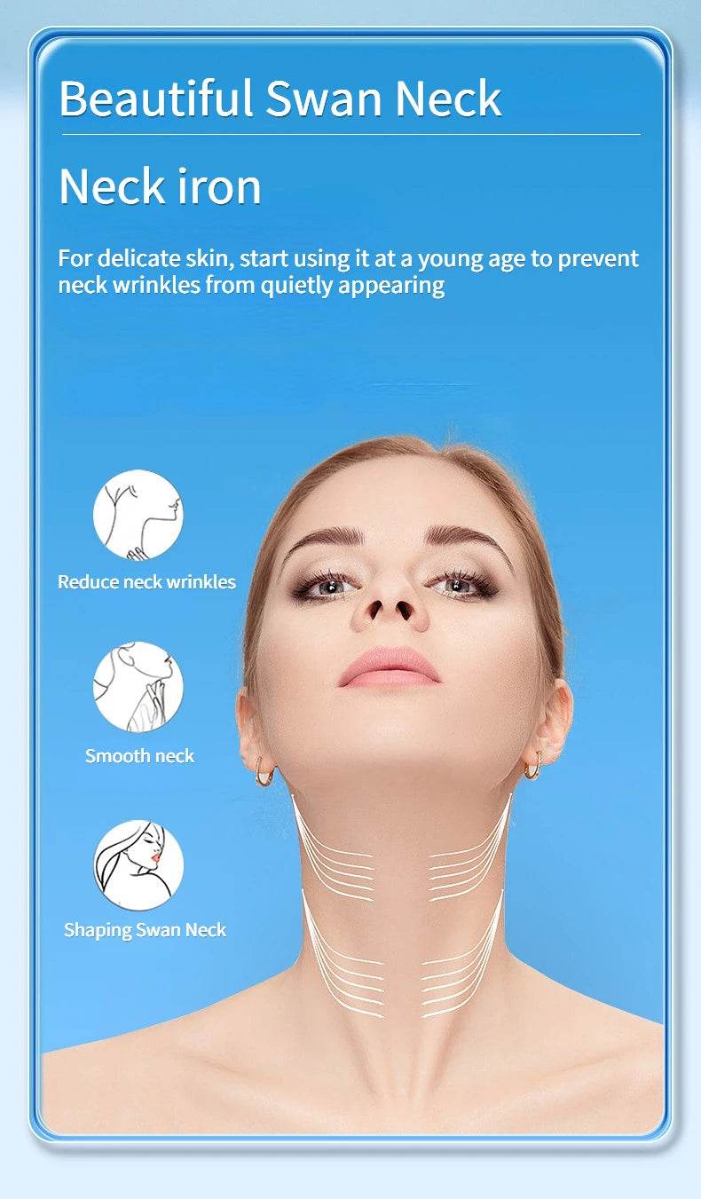 Fitzsi Essentials face lifting roller massager designed to reduce neck wrinkles and smooth the neck