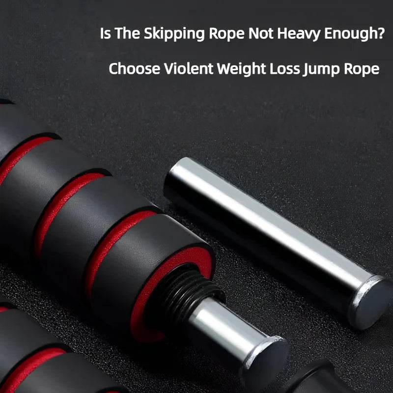 Fitzsi Essentials fitness workout jump rope with padded handles and durable design for intense training