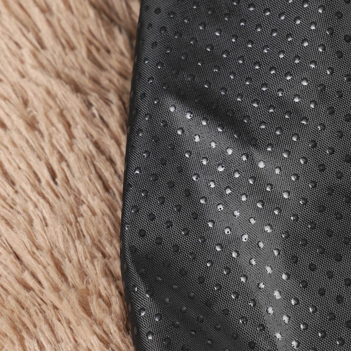 Close-up of the large fluffy dog bed featuring a soft texture and durable fabric for comfort