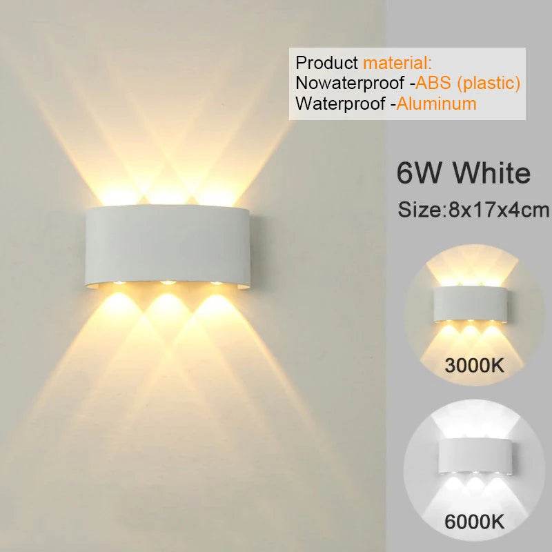 Fitzsi Essentials modern LED wall sconces featuring a sleek design with adjustable light temperatures
