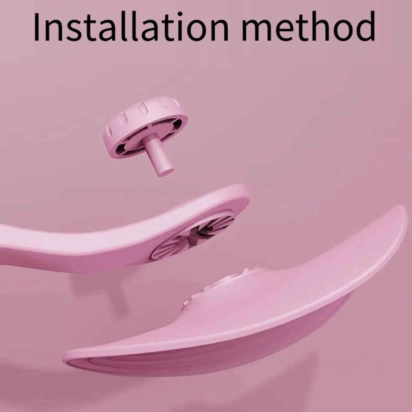 Fitzsi Essentials Pelvic Floor Trainer Postpartum Recovery with clear installation method illustration
