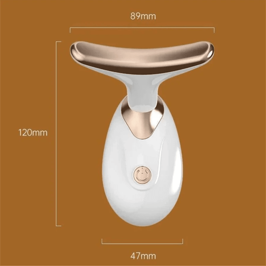 Fitzsi Essentials portable face massager designed for skincare with an ergonomic shape and dimensions