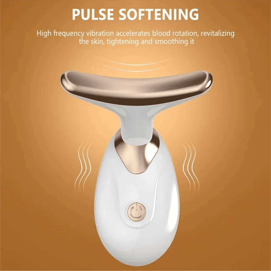 Fitzsi Essentials Portable Face Massager with High Frequency Vibration for Skin Tightening