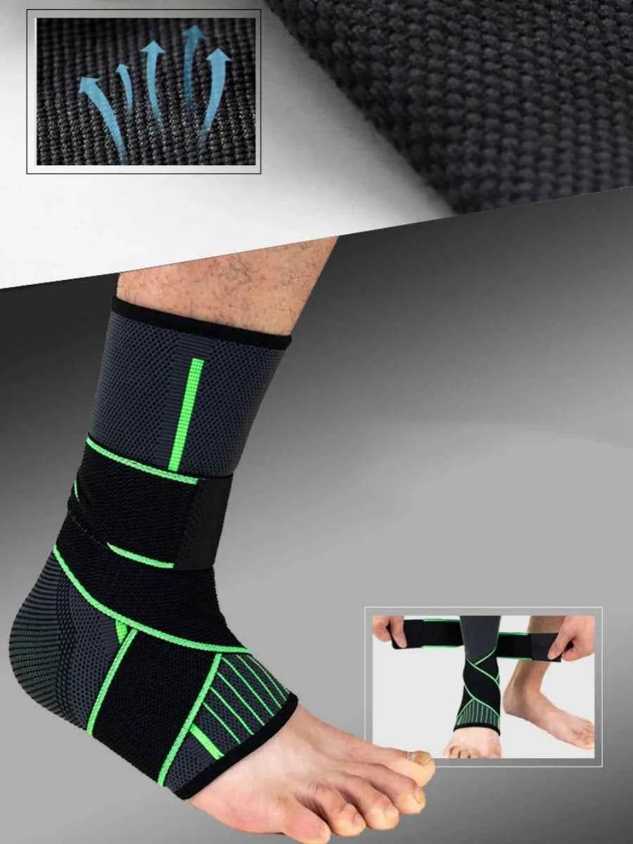 Fitzsi Essentials Sport Ankle Brace Protection with Adjustable Support for Enhanced Stability