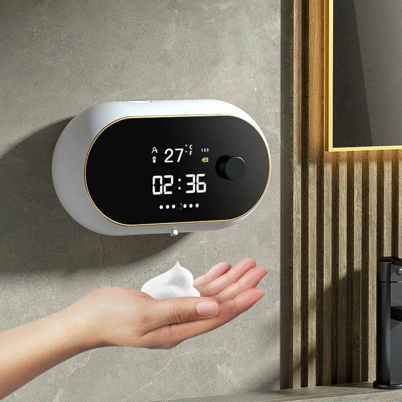 Fitzsi Essentials touchless wall-mounted soap dispenser for hygienic soap dispensing in modern bathrooms