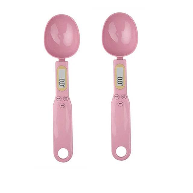Fitzsi Essentials Electronic Measuring Spoon in Pink with LCD Display for Precise Ingredient Measurements