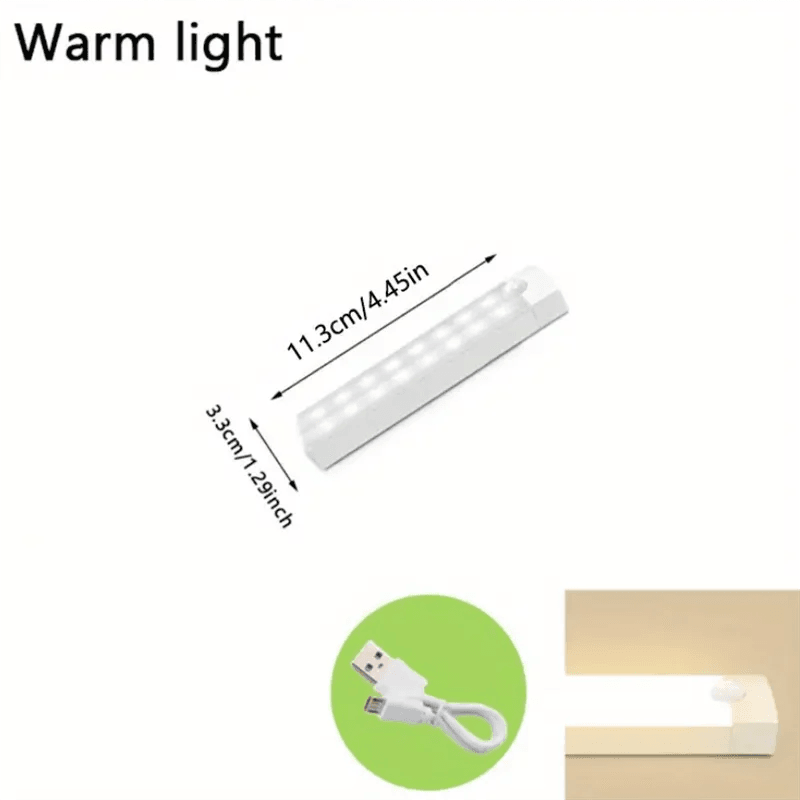 Fitzsi Essentials Intelligent Sensing Light Strip in Warm Light, USB powered for easy installation