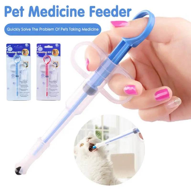 Fitzsi Essentials pet pill syringe gun for easy pet medication administration and feeding solutions