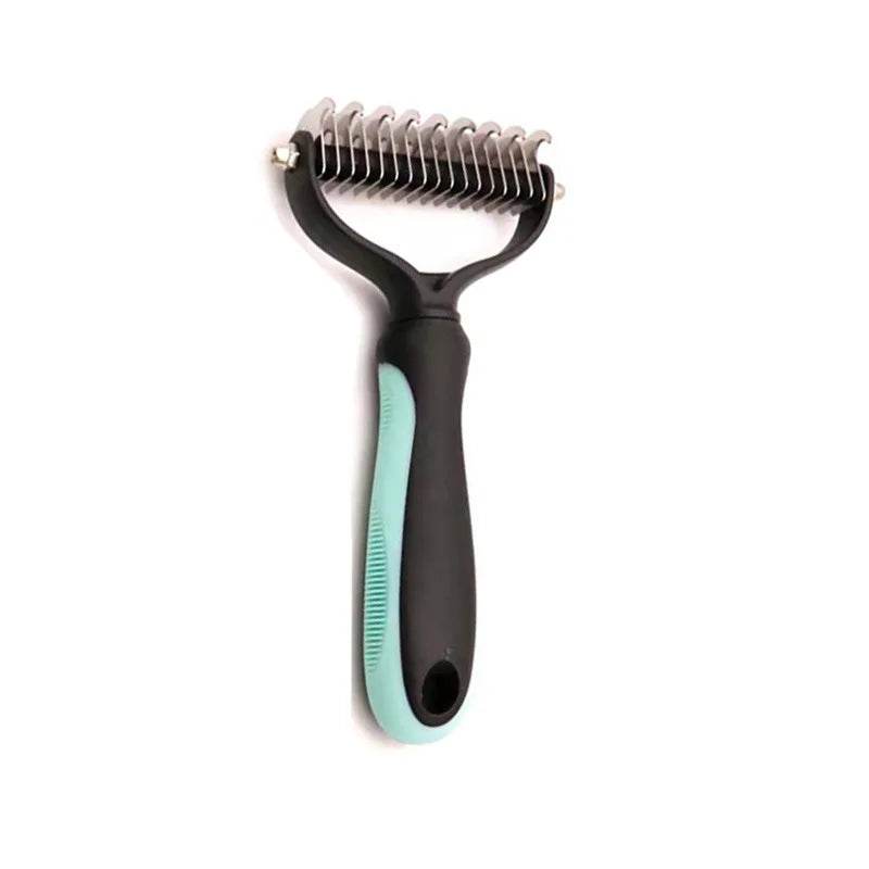 Fitzsi Essentials professional pet deshedding brush with a comfortable grip for effective grooming