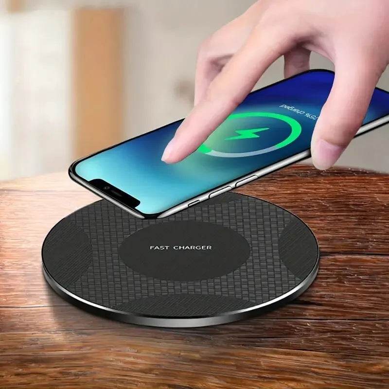 Fitzsi Essentials wireless charging pad for mobile with a sleek design and fast charging capability