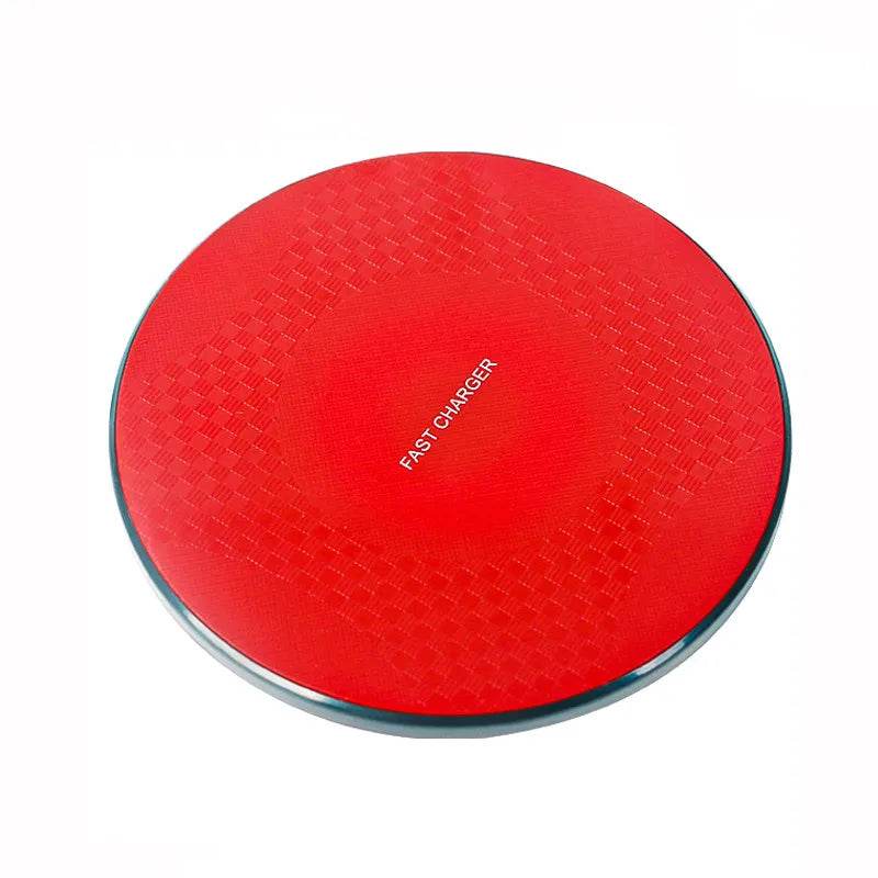 Fitzsi Essentials Red Fast Charger Wireless Charging Pad for mobile devices