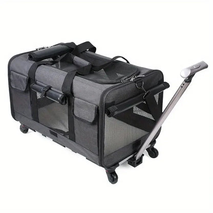Extra Large Portable Pet Trolley Travel Carrier Bag