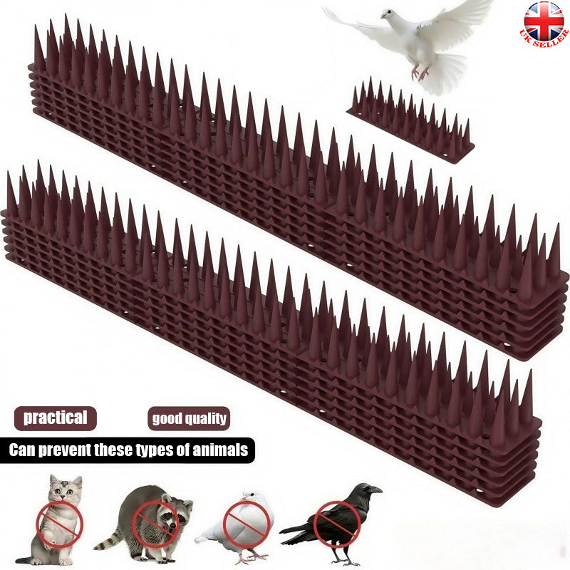4.4m Fence & Wall Spike Set – 9PCS Pest Deterrent