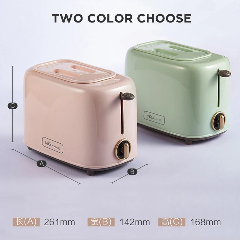 Electric Bread Toaster & Waffle Maker – 220V Double Oven with Hot Air Convection