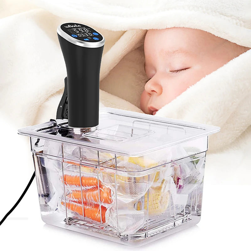 1100W IPX7 Waterproof Vacuum Cooker with Digital Display