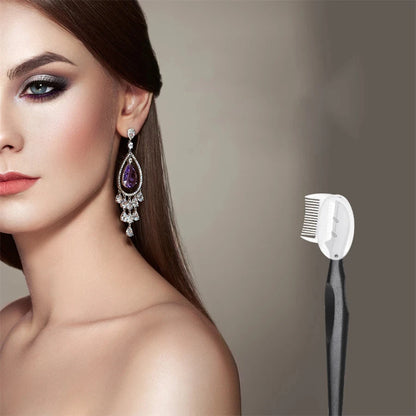 Dual-Color Handle Eyelash Curler & Beauty Tool Set – Eyelash Assistant