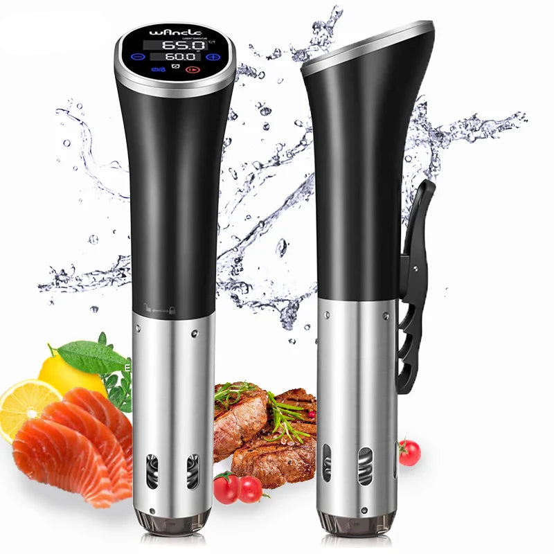 1100W IPX7 Waterproof Vacuum Cooker with Digital Display