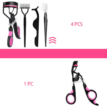 Dual-Color Handle Eyelash Curler & Beauty Tool Set – Eyelash Assistant