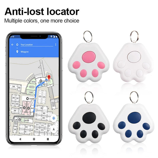 Smart Mini GPS Tracker Key Kids Bag Finder Pet Locator Bluetooth Tracker Device Anti-lost Reminder for IOS/ Android