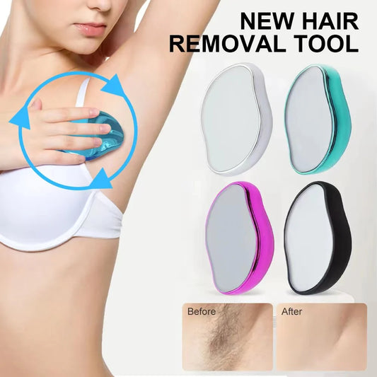 Crystal Hair Eraser – Reusable Physical Epilator for Smooth & Gentle Hair Removal