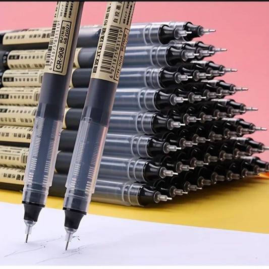 High-Quality Needle-Type Gel Pens Straight Liquid Ballpoint Pen