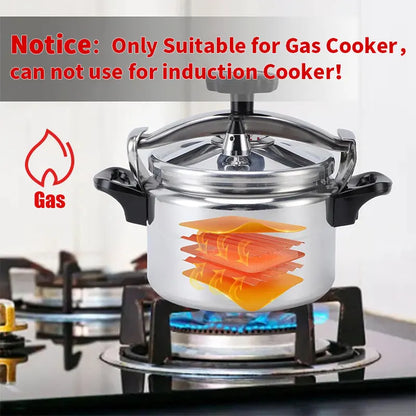 Aluminum Pressure Cooker Only for Gas with Easy Lock Lid