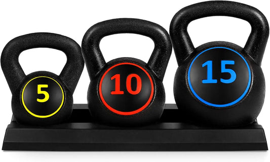 HDPE Coated Exercise Fitness Concrete Weights for Home Gym
