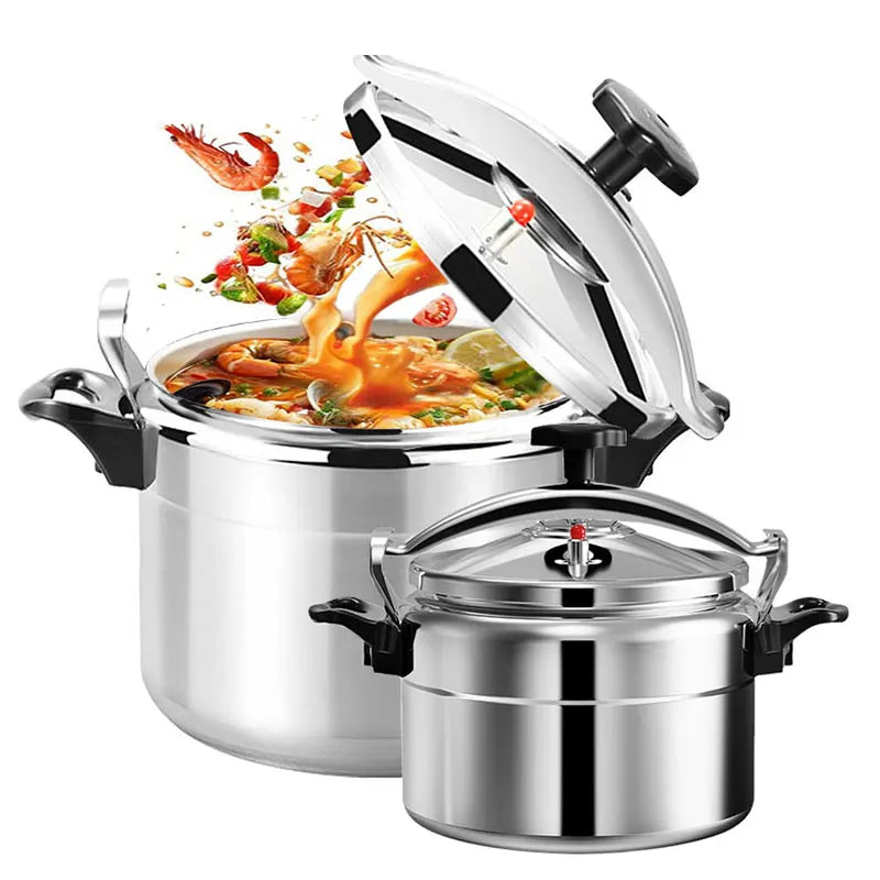 Aluminum Pressure Cooker Only for Gas with Easy Lock Lid