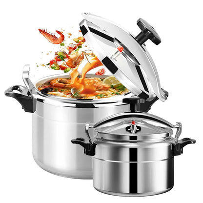 Aluminum Pressure Cooker Only for Gas with Easy Lock Lid