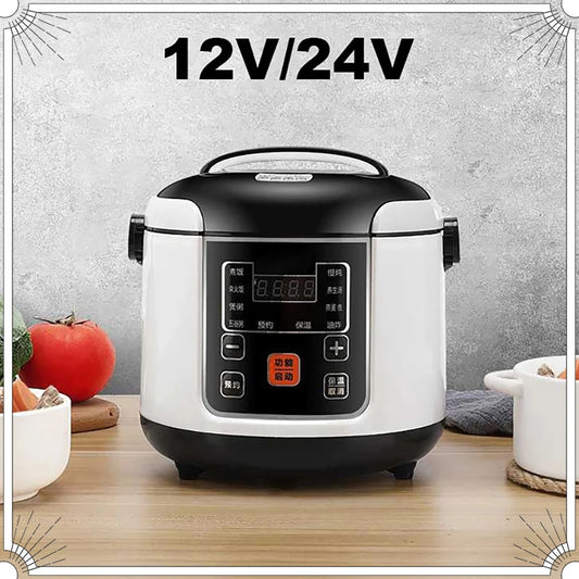 Portable Car Rice Cooker 2 L Electric Truck Multi‑Cooker