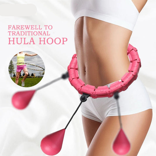 24 Sections Smart Sport Hoop Adjustable Thin Waist Massager