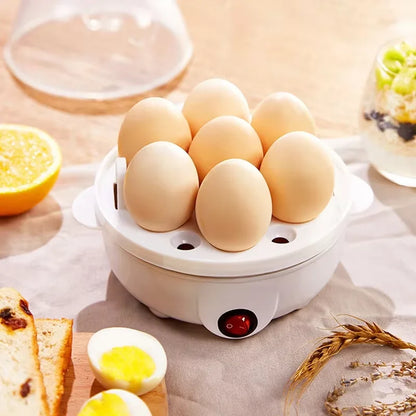 Single & Double Layer Multifunctional Egg Cooker – Electric Boiled Egg Steamer for Breakfast