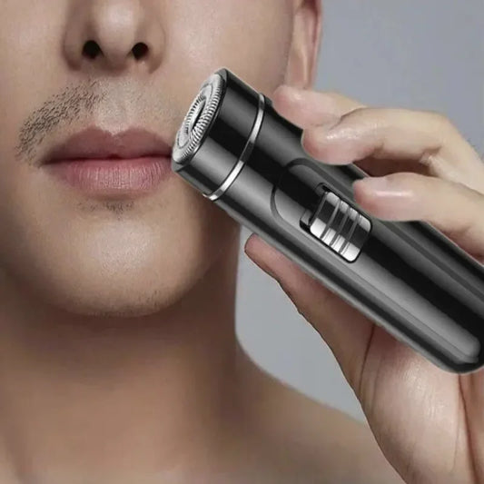 Compact & Convenient Electric Razor for Men – USB Rechargeable