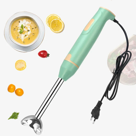 Handheld Electric Blender – Stick Mixer & Food Grinder for Meat, Vegetables, Smoothies, Sauces, Baby Food & Soups